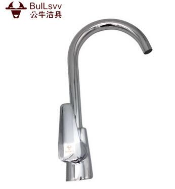 廠家直銷(xiāo)廚房洗菜盆冷熱水龍頭不銹鋼水槽龍頭拉絲可旋轉(zhuǎn)龍頭