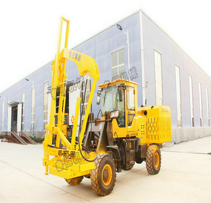 山東廠家 裝載式護(hù)欄打樁機(jī)打拔鉆一體式打樁機(jī)價(jià)格