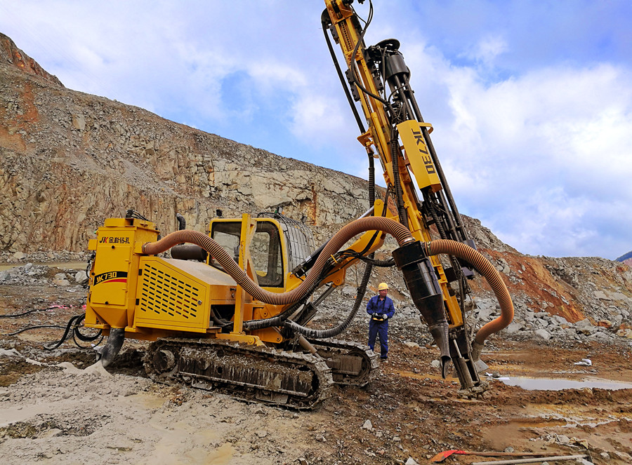 供應(yīng)金科JK590履帶液壓鉆機(jī)出廠價(jià)，成都JK590履帶液壓鉆機(jī)