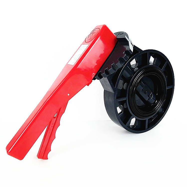 廣州 南亞 PVC蝶閥 手動蝶閥 PVC對夾把手式碟閥