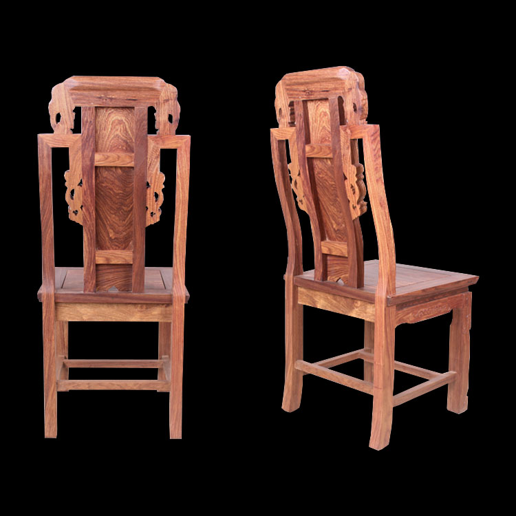 紅木古典家具*紫檀帶轉(zhuǎn)盤(pán)圓餐桌非洲花梨木全實(shí)木圓餐臺(tái)椅組合 *紫檀圓餐桌