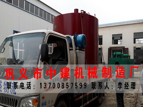 鞏義市中建機械廠吊裝環(huán)保炭化爐