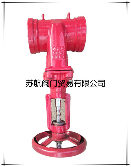 北京溝槽閘閥Z81X 北京消防溝槽閘閥