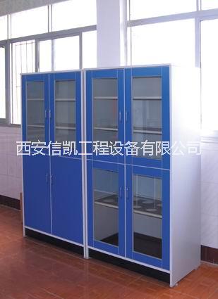 鋼木器皿柜特價(jià)實(shí)驗(yàn)室鋼木器皿柜 可拆裝玻璃器皿柜試劑柜銷售 西安信凱鋼木器皿柜