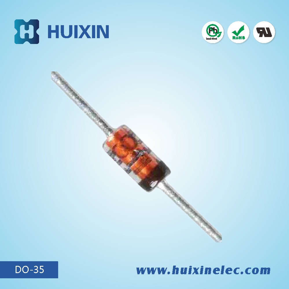 HX/慧芯 開關(guān)二極管 1N4148 DO-35封裝