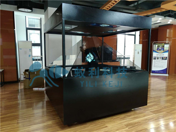 360度全息展示柜 四面幻影成像玻璃展示柜 裸眼3D立體成像全息金字塔 360全息展柜批發(fā) 懸空中成像玻璃展柜透明屏展柜