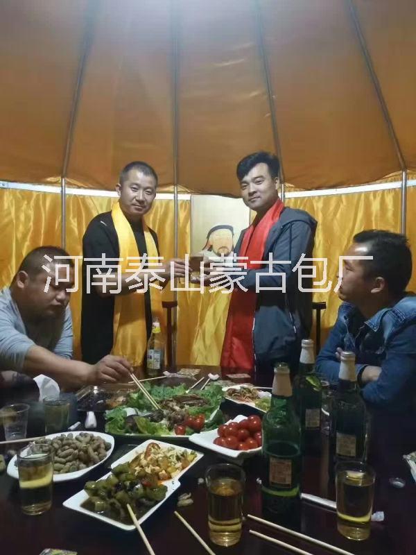 廠家直銷農(nóng)家樂蒙古包 燒烤蒙古包 規(guī)格可定制