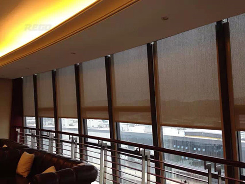 供應南京銳谷電動布卷簾中空玻璃