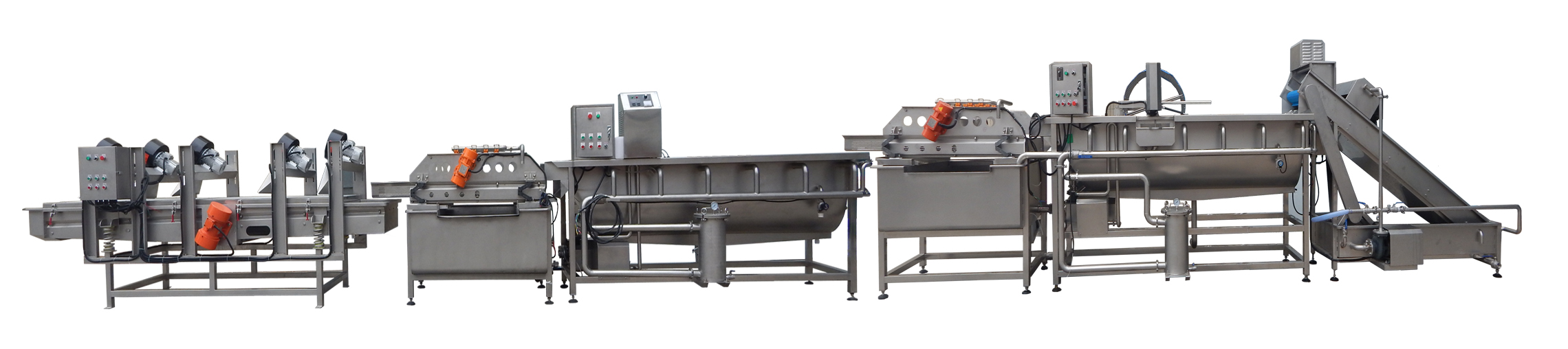 葉菜類(lèi)加工流水線