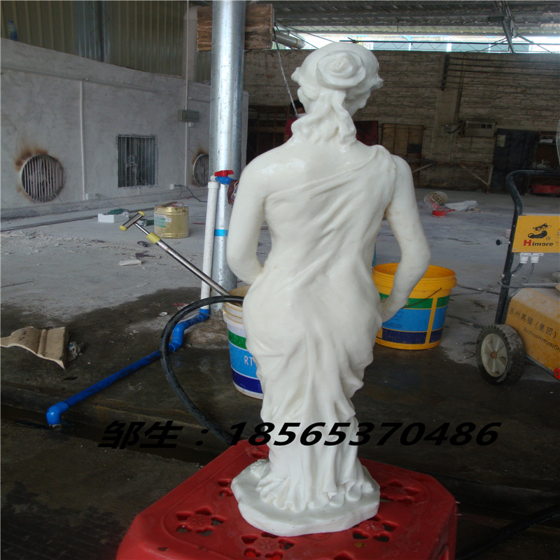 歐式人物_砂巖歐式人物雕塑_廣場(chǎng)歐式人物流水女人擺件小品