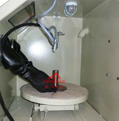 推車轉(zhuǎn)臺噴砂機 浙江通寶