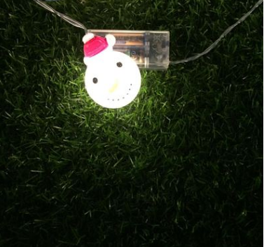 圣誕雪人燈串     節(jié)假日裝飾