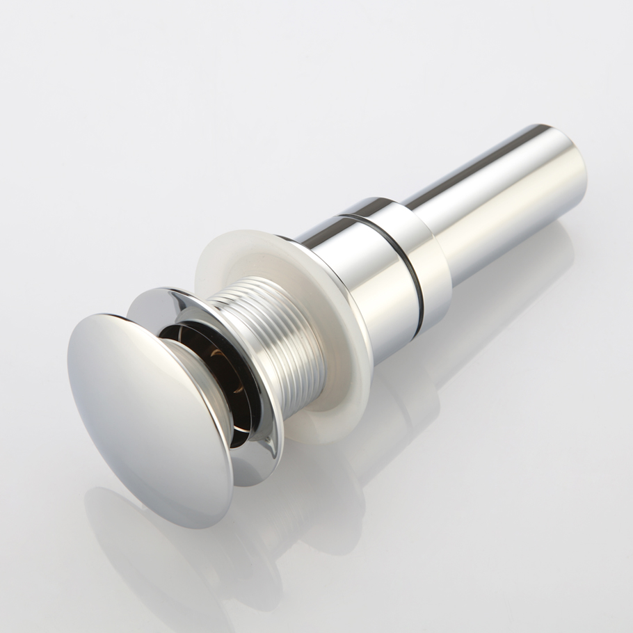 貝洛德洗手面盆下水器排水管洗手面盆全銅大彈跳帶溢水口下水器排水管洗臉盆防臭下水管隔水器