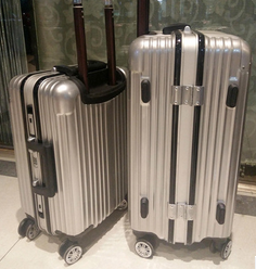 2017新款韓版拉桿箱鋁框淺框萬向輪20寸登機(jī)箱24寸旅行防刮拉