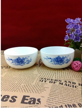 供應(yīng)陶瓷青花碗餐具套裝 碗盤碟批發(fā)  創(chuàng)意陶瓷餐具套裝禮品