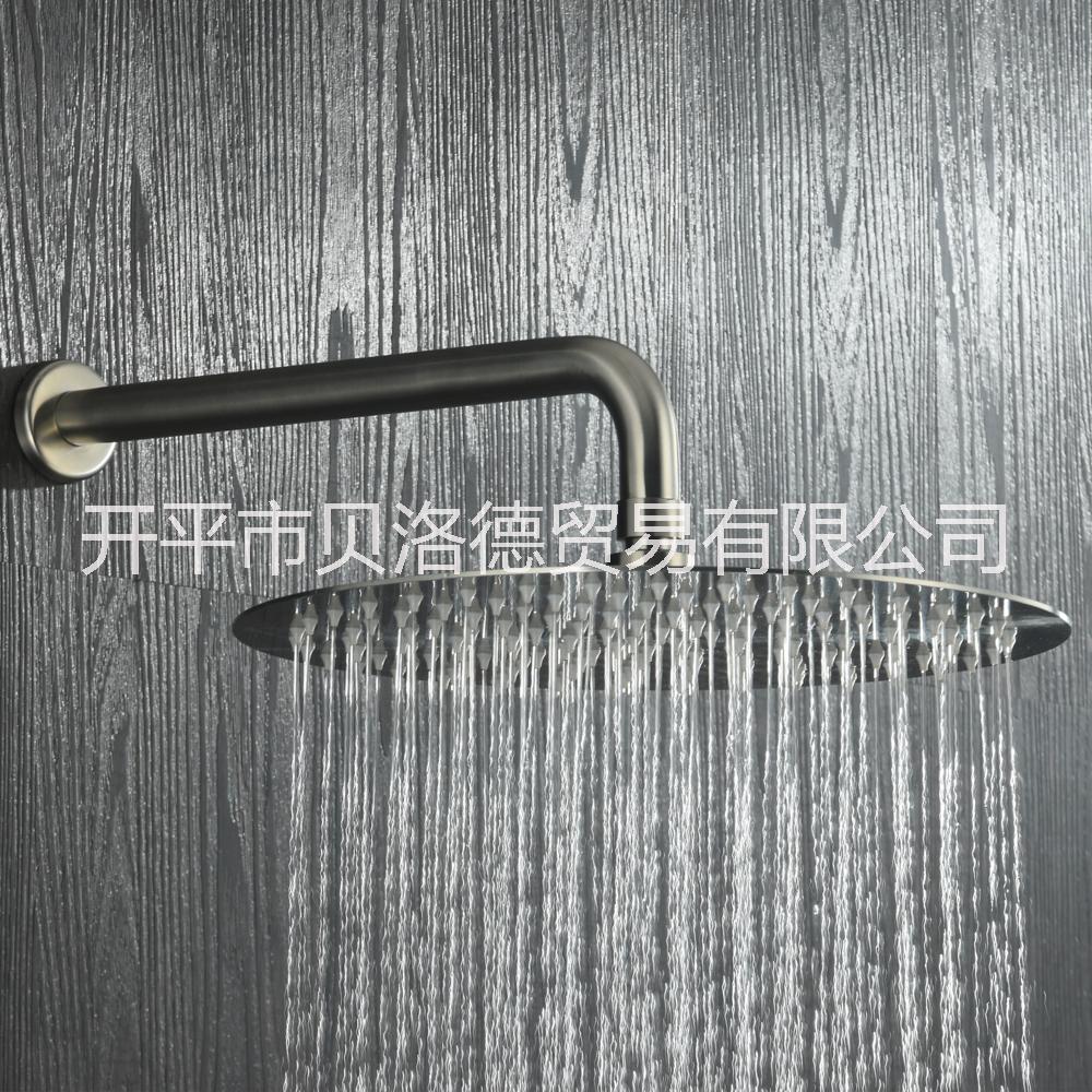 綺美斯出口圓形吊頂暗裝入墻式淋浴花灑套裝式二功能 天花出水304不銹鋼 綺美斯不銹鋼圓形吊頂淋浴花灑套裝