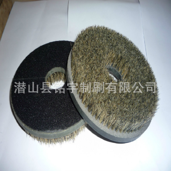 廠家批發(fā)定做各種型號圓型刷 研磨絲圓盤刷 圓盤刷