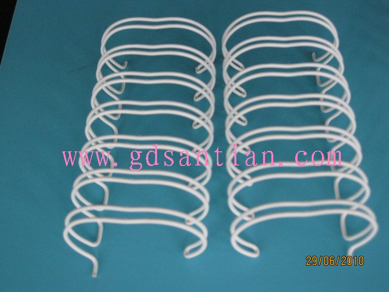 裝訂ＹＯ雙線鐵圈金色34孔古銅色古銅色裝訂鐵圈A4彩色掛歷圈臺歷環(huán)3:1 裝訂線圈