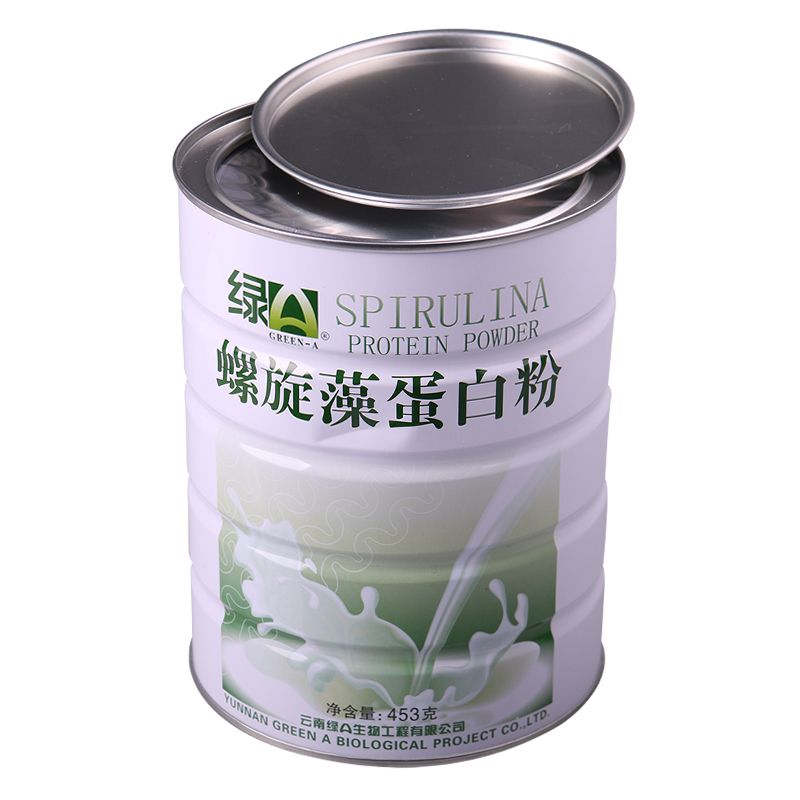 云南綠A牌螺旋藻蛋*453g每罐乳清蛋白質粉