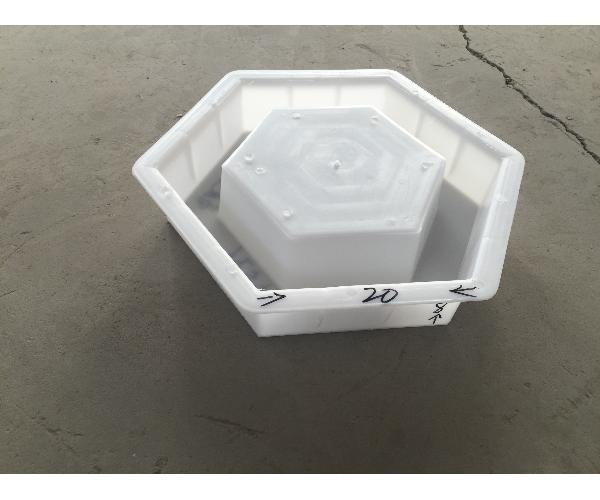 實心六棱模具_實心六棱塊模具_實心六邊形模具_實心六棱護坡模具_保定嘉泰塑料模具制品廠