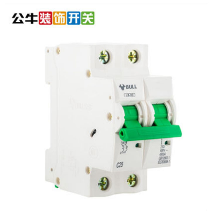 公牛2P斷路器公?？臻_開關小型斷路器家用空氣開關 2P 16A3