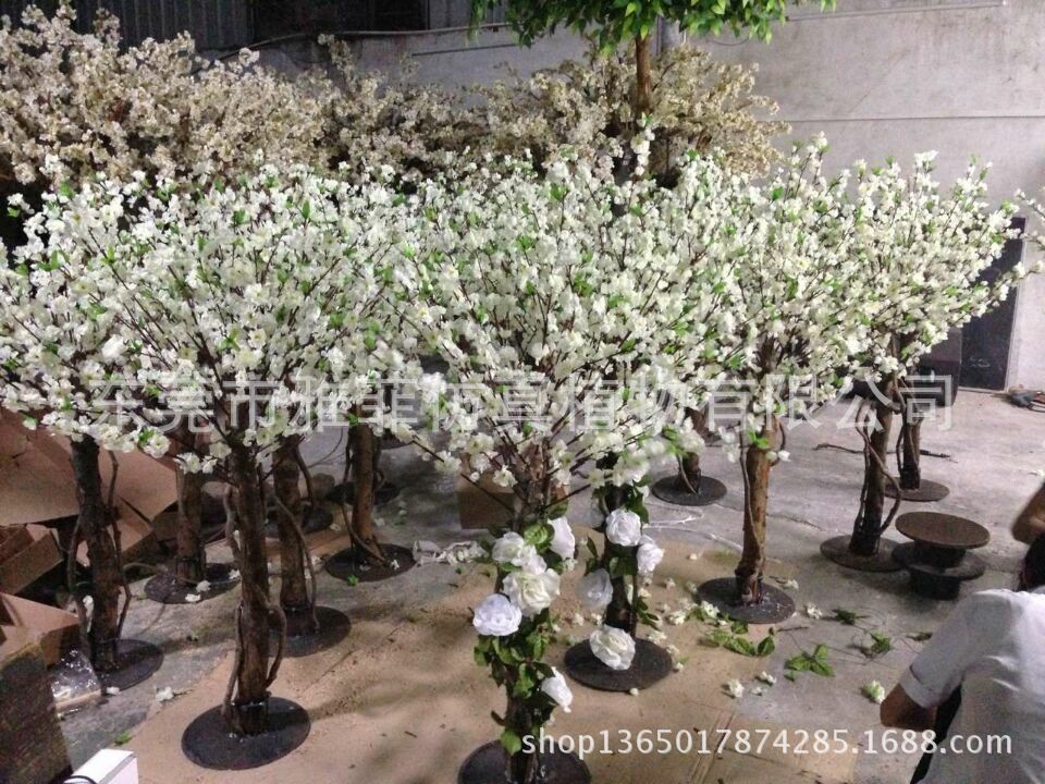 東莞市雅菲實業(yè)仿真櫻花樹人造樹假樹室內(nèi)外仿真樹廠家造型尺寸可定制 仿真櫻花樹 人造樹 假樹
