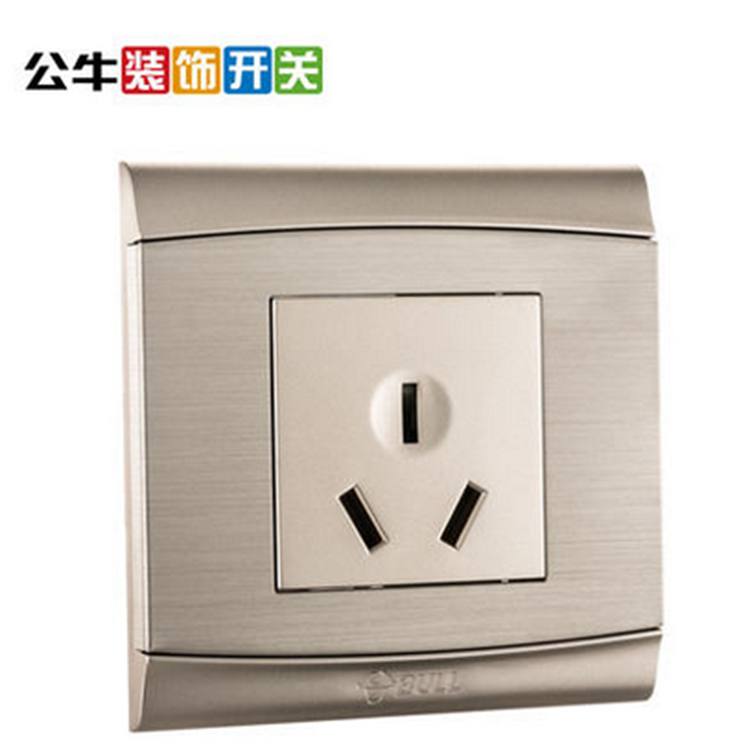 公牛開關(guān)插座 三孔空調(diào)插座16A大功率86型墻壁面板G19U6香 公牛三孔空調(diào)插座 公牛三孔空調(diào)插座報價