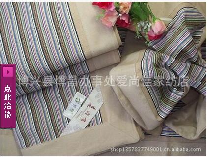 廠家直銷純手工老粗布加厚加密布涼席三件套尺寸訂做量大從優(yōu)