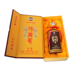 鴻將軍中將 茅臺(tái)鎮(zhèn)醬香型原漿純綠色糧食酒廠家白酒*整箱批發(fā)