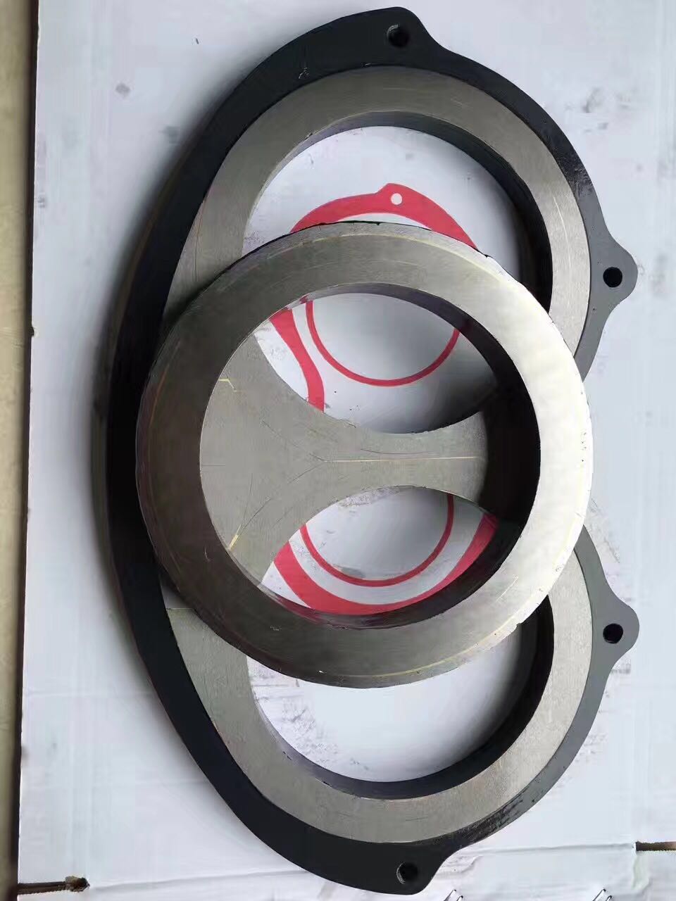 混凝土泵車(chē)配件眼鏡板切割環(huán)