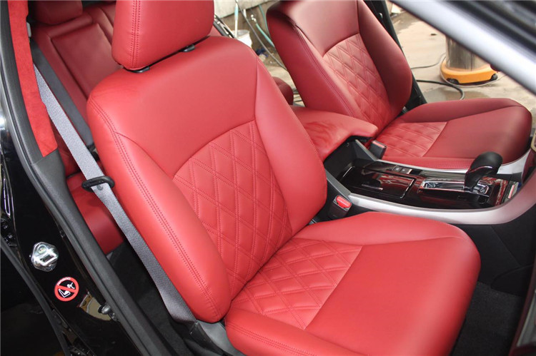 西安本田雅閣（改裝與升級(jí)）內(nèi)飾，紅色全皮包覆*大氣 汽車內(nèi)飾全皮包覆，座椅門板頂棚 汽車內(nèi)飾全皮包覆，座椅門板頂棚