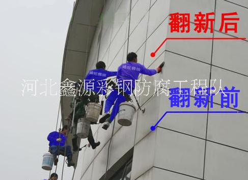 廠房外部刷涂料工程 廠房外墻粉刷價(jià)格   衡水廠房外墻噴漆