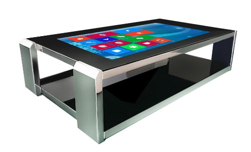 瑪威爾42寸不銹鋼互動觸摸桌 落地式多點(diǎn)觸控* 深圳廠家直銷