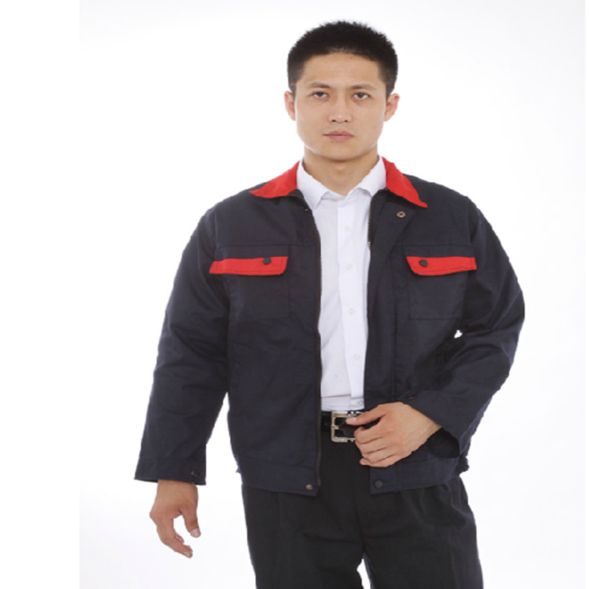 電力勞保牛仔工程服定制全棉牛仔服套裝電工工裝