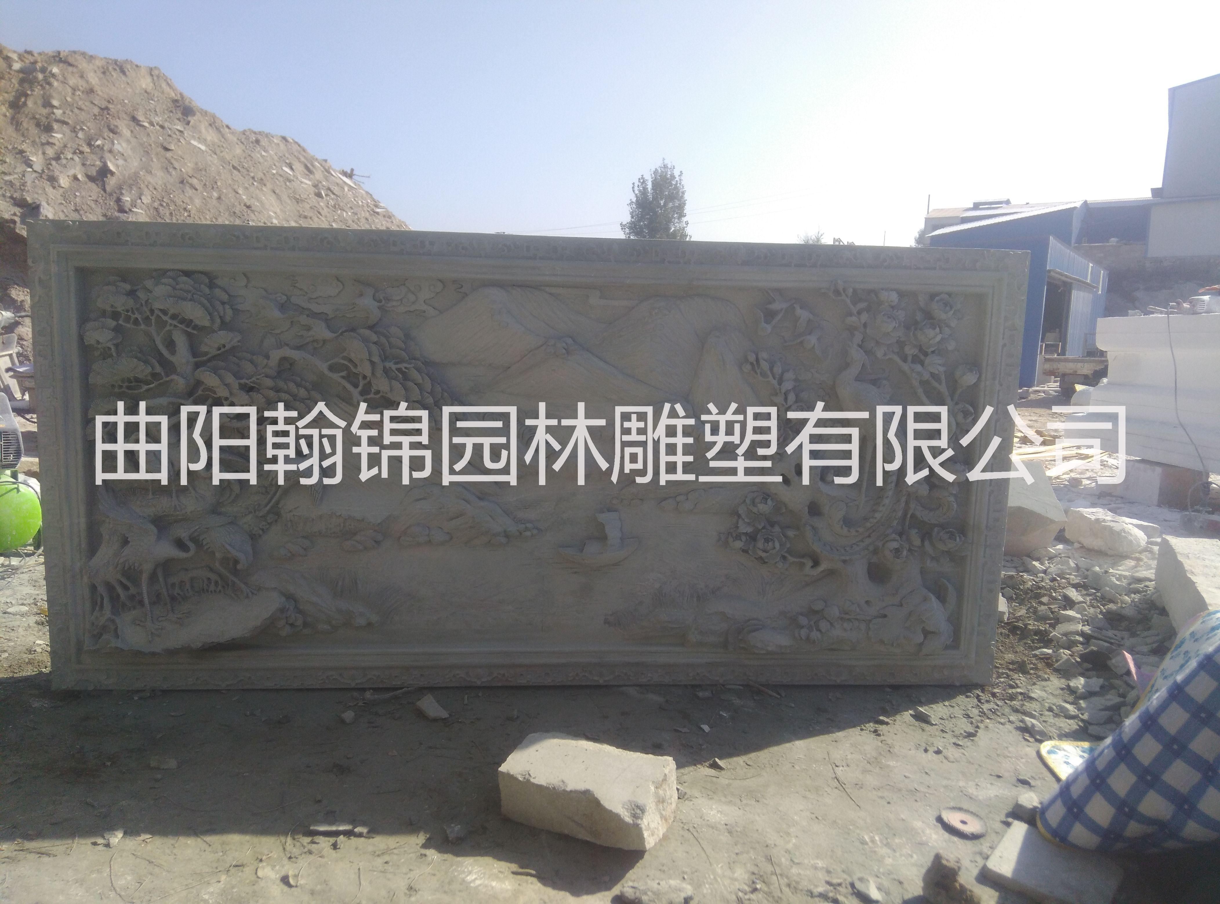 石雕浮雕 供應(yīng)風(fēng)景壁畫浮雕 鳳穿牡丹浮雕報(bào)價(jià) 石雕松鶴延年價(jià)格