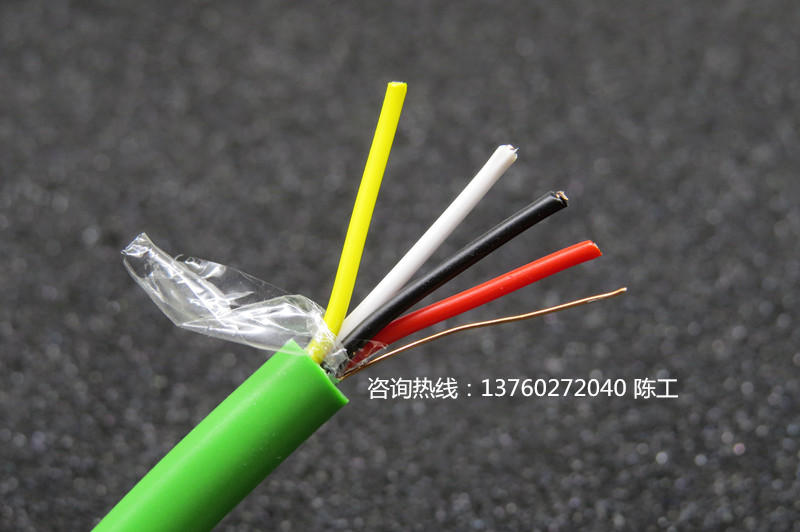 草綠色智能開(kāi)關(guān)總線電纜 歐洲總線BUS-EIB2*2*0.8安裝總線電纜 EIB總線電纜