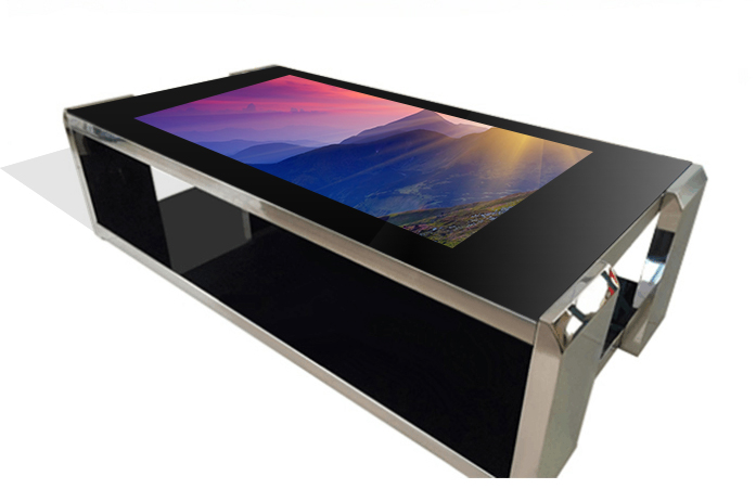 瑪威爾42寸不銹鋼互動觸摸桌 落地式多點(diǎn)觸控* 深圳廠家直銷