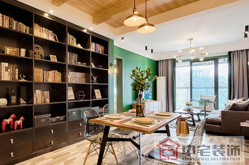 福州中宅裝飾70平北歐風格