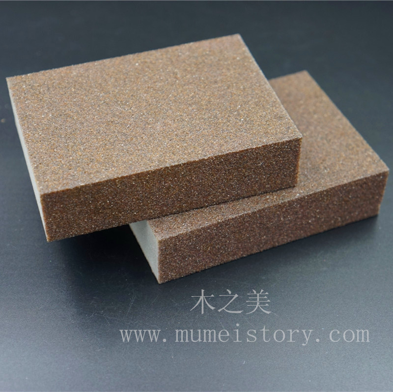 木之美3C產(chǎn)品打磨塊，海綿磨砂塊，廠家直銷