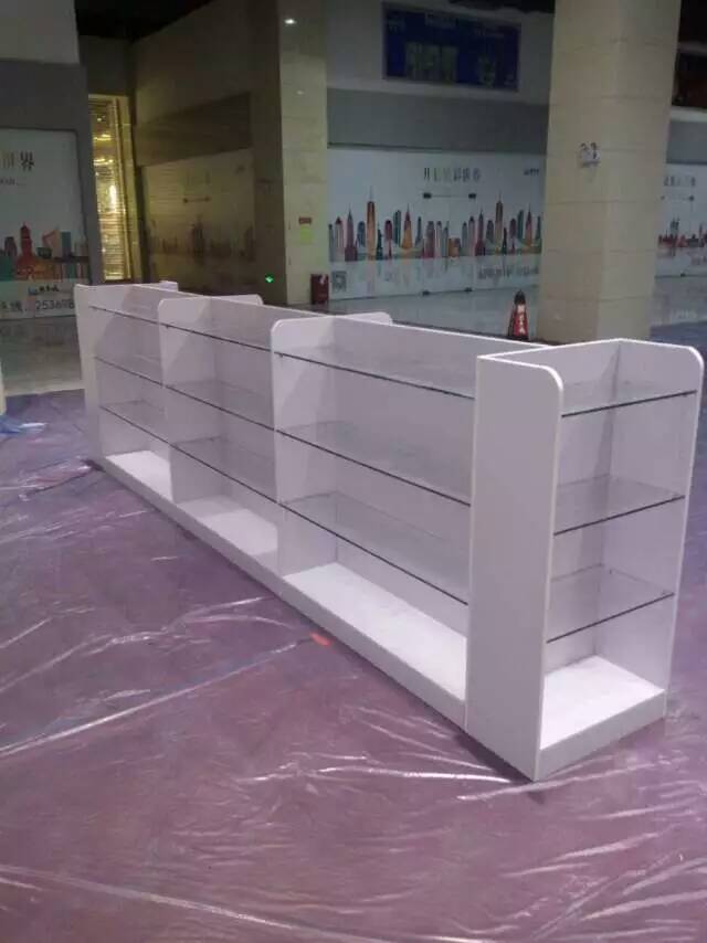 木質(zhì)母嬰店中島柜