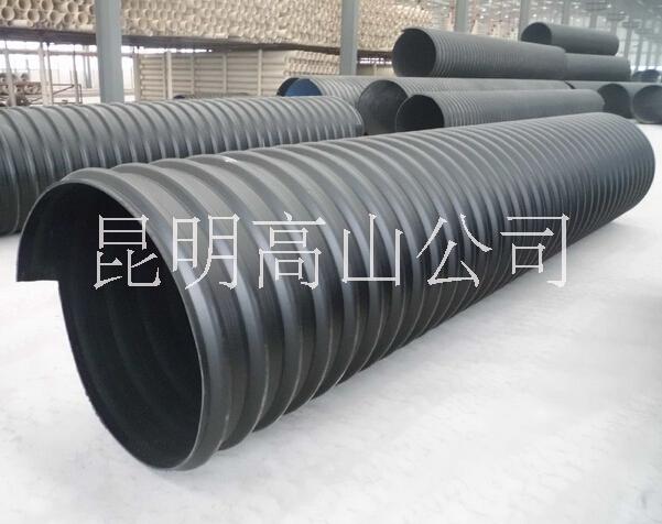 云南昆明HDPE鋼帶管廠家直銷，昆明HDPE鋼帶管價(jià)格