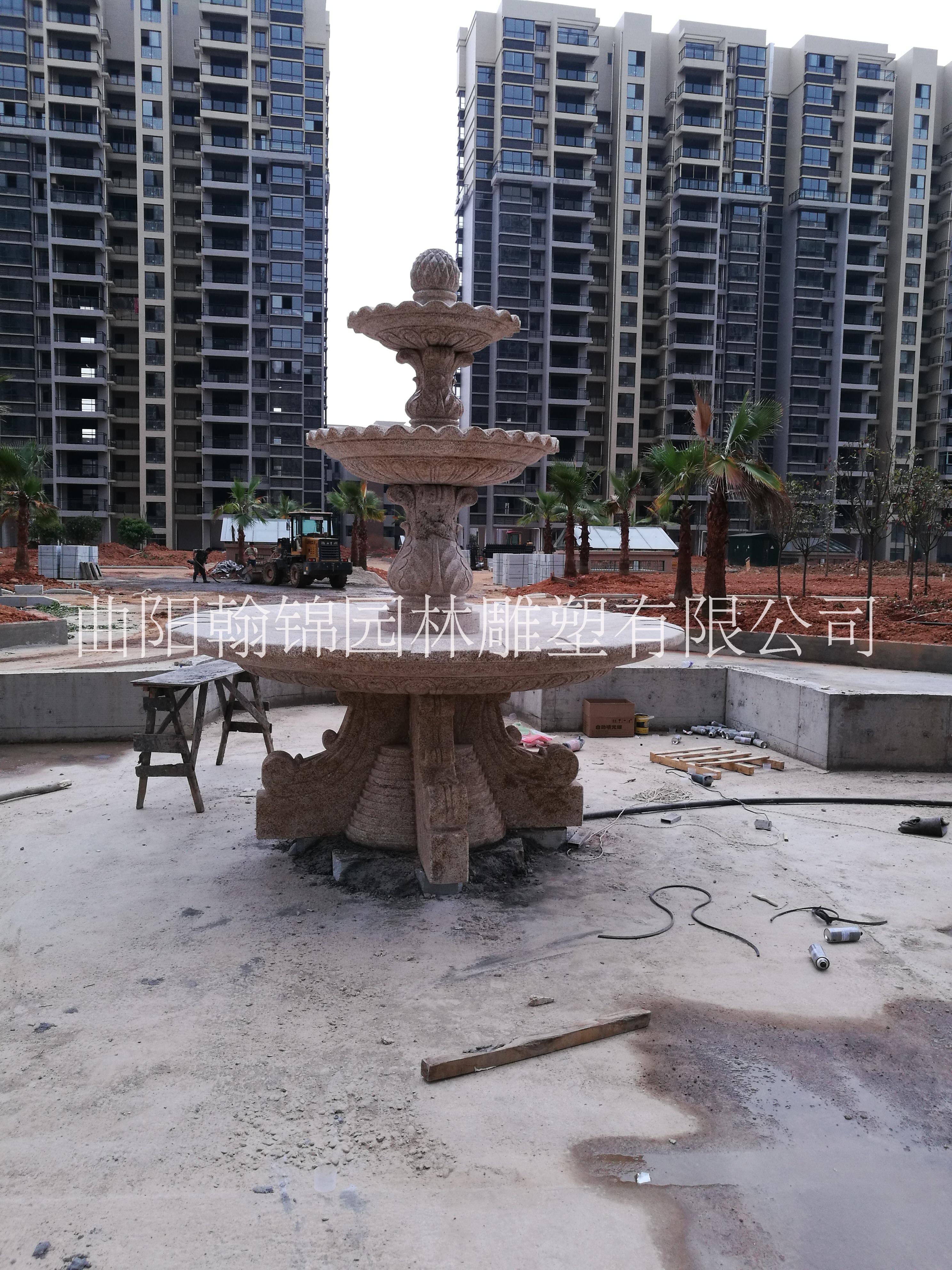 石雕噴泉水缽價格 曲陽石雕廠家  石雕供銷商