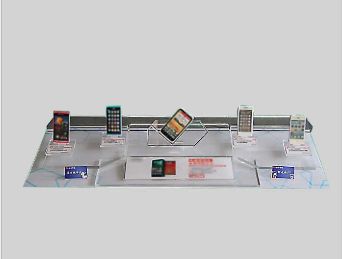 手機(jī)托盤(pán) 新款亞克力手機(jī)有機(jī)支架 銷(xiāo)售柜臺(tái) 手機(jī)支架批發(fā)