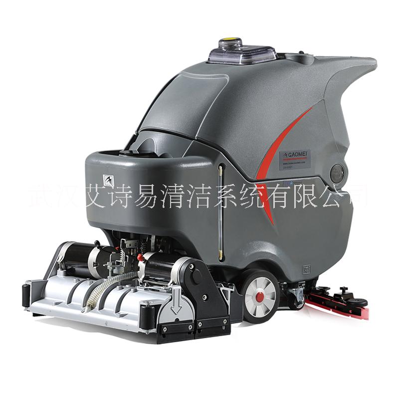 武漢洗地機(jī) 電動(dòng)手推式洗地車 學(xué)校用的洗地機(jī) 多動(dòng)能洗地車