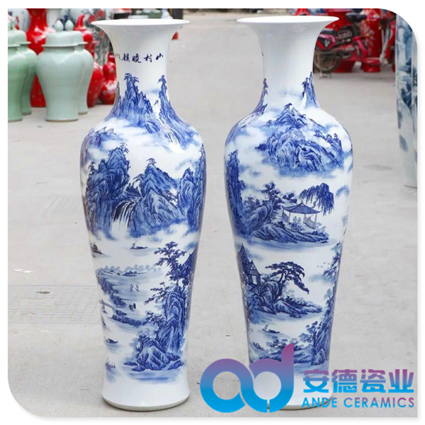 落地陶瓷大花瓶 商務(wù)禮品陶瓷大花瓶 慶典活動禮品陶瓷大花瓶