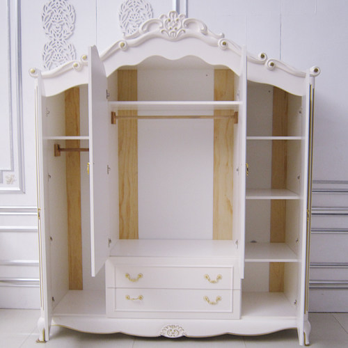 板式組合衣柜 定制歐式 板式組合衣柜定制歐式田園風格衣柜