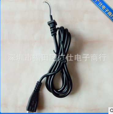 5*5卡口邁克5p電源線 *V8電源線插頭 v8移動(dòng)電源充電線