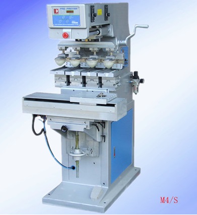 東莞忠科牌M4S四色穿梭移印機(jī)生產(chǎn)廠家 忠科四色穿梭移印機(jī)