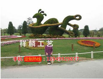 草編工藝景觀稻草人定制木藝擺件稻草人工藝品廠家