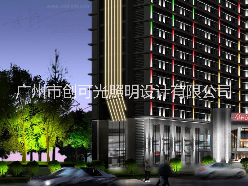 城市夜景|城市辦公樓建城市夜景設計